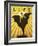 Life Magazine Cover Bat Girl Yellow-Vintage Apple Collection-Framed Giclee Print