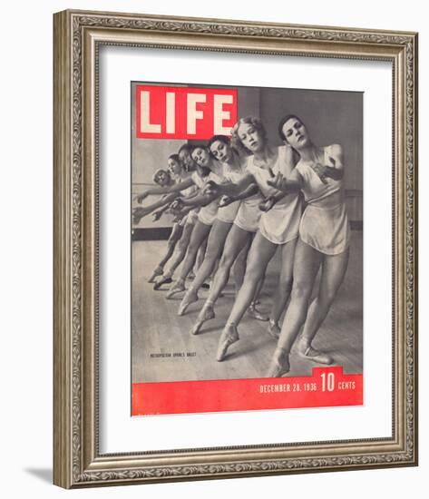 LIFE Metropolitan's opera Ballet-null-Framed Art Print