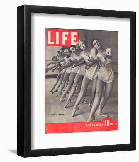 LIFE Metropolitan's opera Ballet-null-Framed Art Print