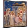 Life of Christ, The Adoration of the Magi-Giotto di Bondone-Mounted Art Print