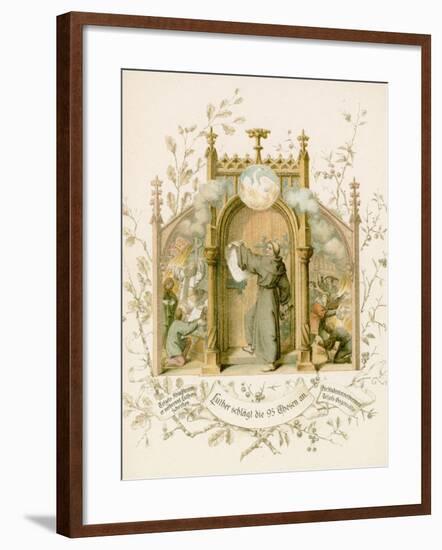 Life of Martin Luther-Gustav Ferdinand Leopold Konig-Framed Giclee Print