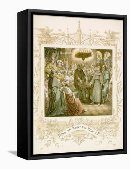 Life of Martin Luther-Gustav Ferdinand Leopold Konig-Framed Premier Image Canvas