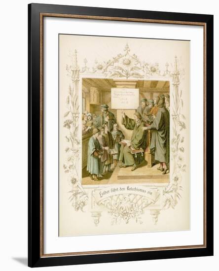 Life of Martin Luther-Gustav Ferdinand Leopold Konig-Framed Giclee Print