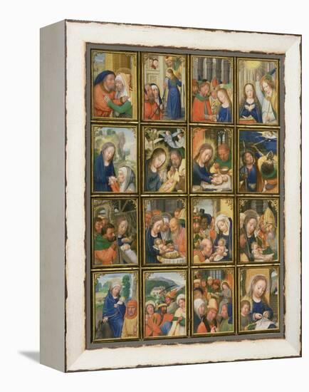 Life of the Virgin, from the 'Stein Quadriptych'-Simon Bening-Framed Premier Image Canvas