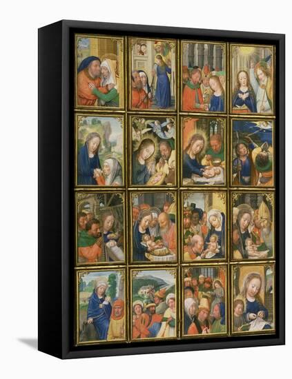 Life of the Virgin, from the 'Stein Quadriptych'-Simon Bening-Framed Premier Image Canvas