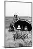 Life on the beach of Cesenatico, Italy.-Erich Lessing-Mounted Photographic Print