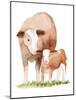 Life on the Farm Animal Element I-Kathleen Parr McKenna-Mounted Art Print
