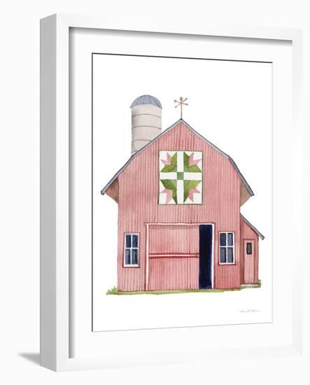 Life on the Farm Barn Element I-Kathleen Parr McKenna-Framed Art Print