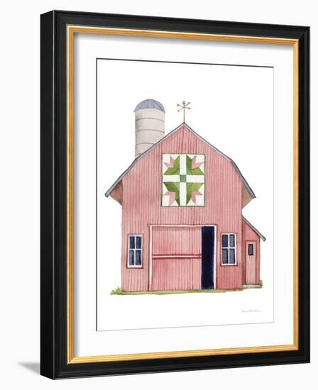 Life on the Farm Barn Element I-Kathleen Parr McKenna-Framed Art Print