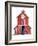 Life on the Farm Barn Element II-Kathleen Parr McKenna-Framed Art Print