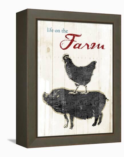 Life On The Farm-OnRei-Framed Stretched Canvas
