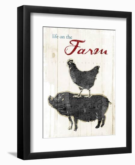 Life On The Farm-OnRei-Framed Premium Giclee Print