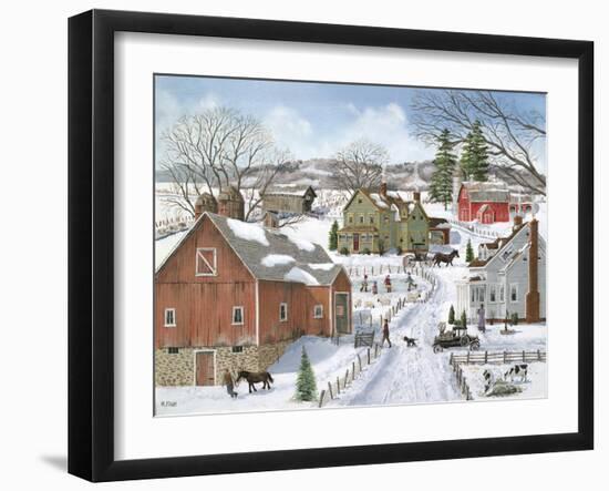 Life on the Farm-Bob Fair-Framed Giclee Print