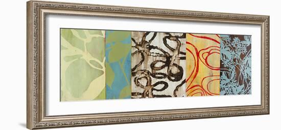 Life Patterns I-Bridges-Framed Giclee Print