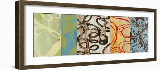 Life Patterns I-Bridges-Framed Giclee Print