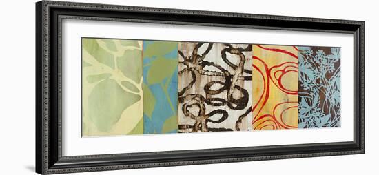 Life Patterns I-Bridges-Framed Giclee Print