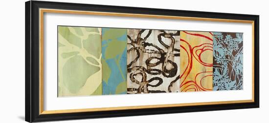 Life Patterns I-Bridges-Framed Giclee Print