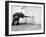 Life Photographer Arthur Schatz with Elephant While Shooting Story on the Franklin Park Zoo-Arthur Schatz-Framed Photographic Print