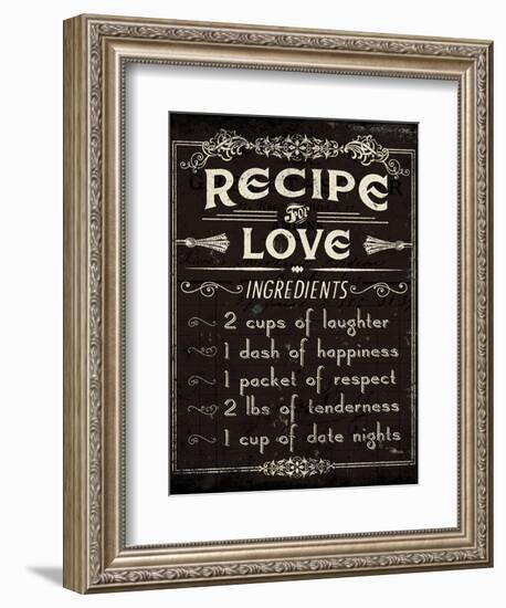 Life Recipes I-Jess Aiken-Framed Premium Giclee Print