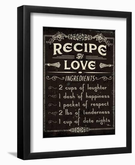 Life Recipes I-Jess Aiken-Framed Premium Giclee Print