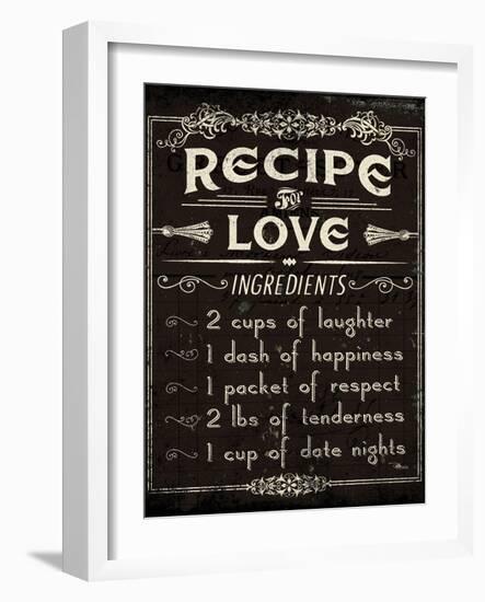 Life Recipes I-Jess Aiken-Framed Art Print