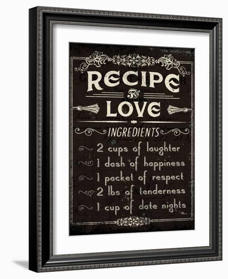 Life Recipes I-Jess Aiken-Framed Art Print