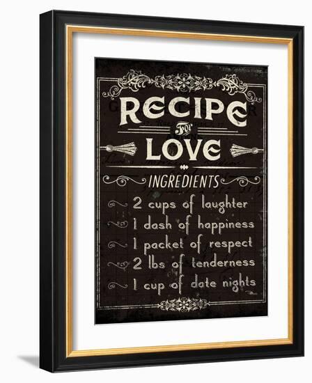 Life Recipes I-Jess Aiken-Framed Art Print