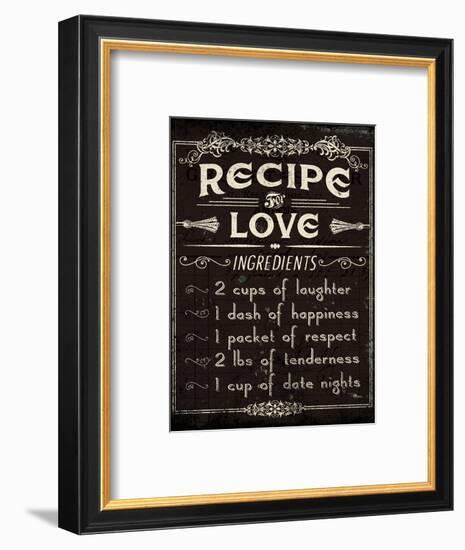 Life Recipes I-Jess Aiken-Framed Art Print