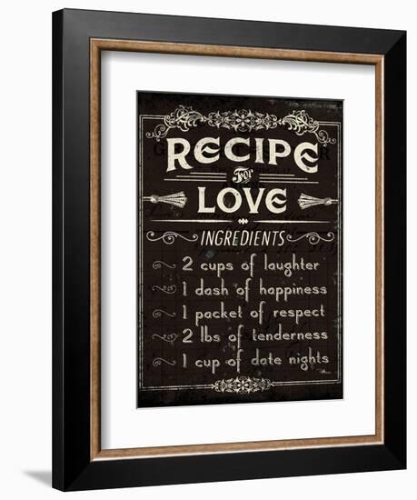 Life Recipes I-Jess Aiken-Framed Art Print