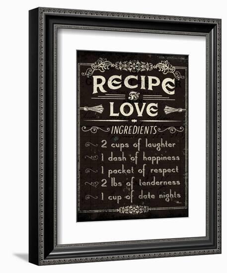 Life Recipes I-Jess Aiken-Framed Art Print