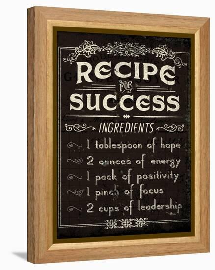 Life Recipes II-Jess Aiken-Framed Stretched Canvas