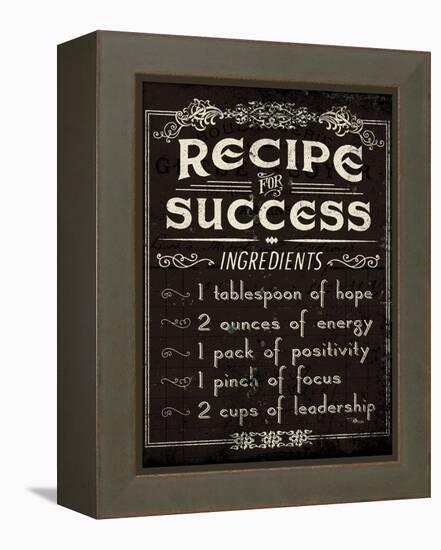 Life Recipes II-Jess Aiken-Framed Stretched Canvas