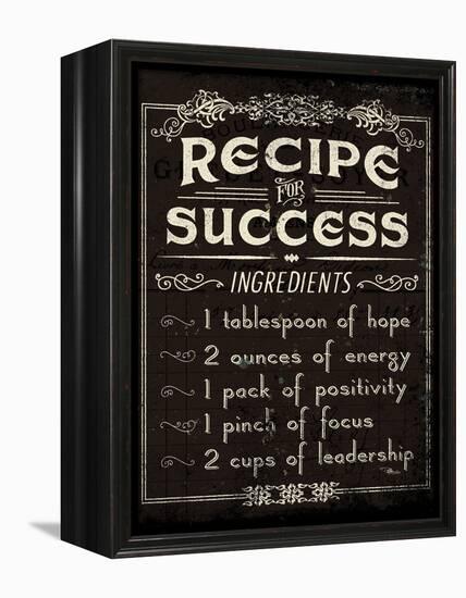 Life Recipes II-Jess Aiken-Framed Stretched Canvas