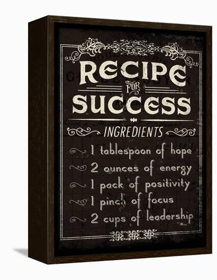 Life Recipes II-Jess Aiken-Framed Stretched Canvas