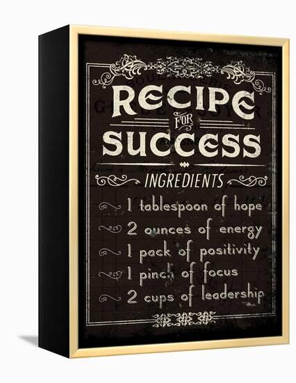 Life Recipes II-Jess Aiken-Framed Stretched Canvas