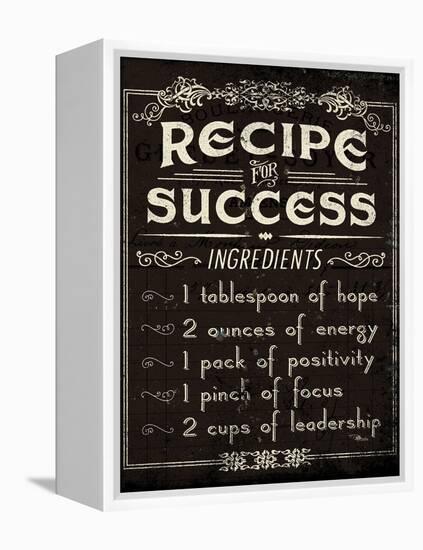 Life Recipes II-Jess Aiken-Framed Stretched Canvas