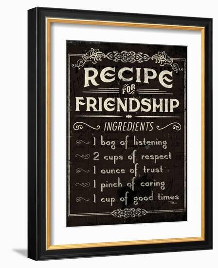 Life Recipes III-Jess Aiken-Framed Art Print