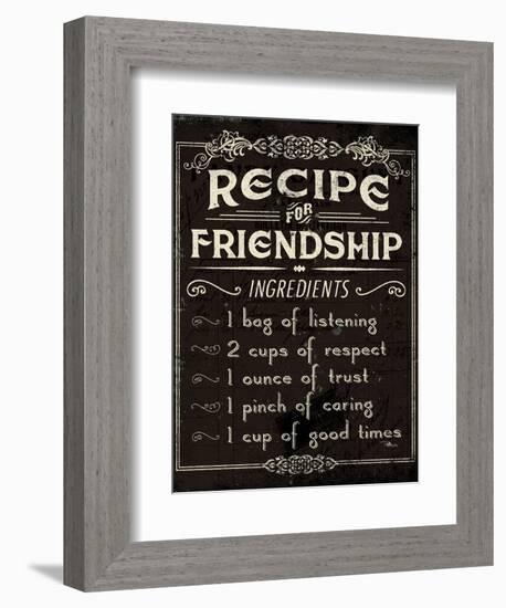 Life Recipes III-Jess Aiken-Framed Premium Giclee Print