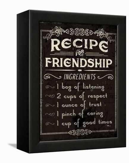 Life Recipes III-Jess Aiken-Framed Stretched Canvas