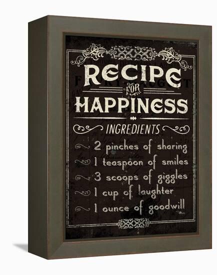 Life Recipes IV-Jess Aiken-Framed Stretched Canvas