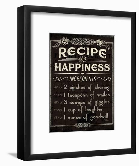 Life Recipes IV-Jess Aiken-Framed Art Print