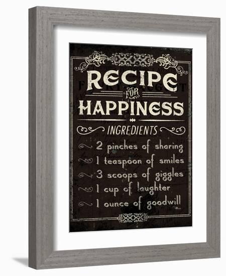 Life Recipes IV-Jess Aiken-Framed Art Print