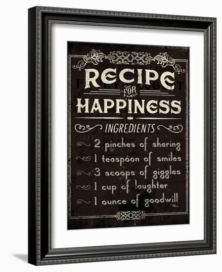 Life Recipes IV-Jess Aiken-Framed Art Print