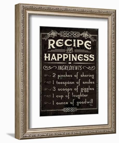 Life Recipes IV-Jess Aiken-Framed Premium Giclee Print