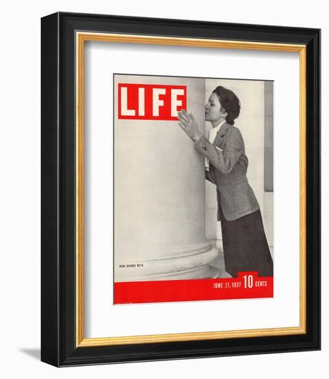 LIFE Reno Divorce Myth 1937-null-Framed Premium Giclee Print