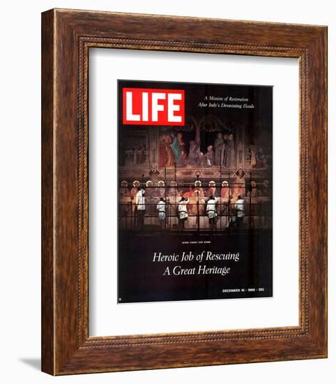 LIFE Rescuing great Heritage-null-Framed Premium Giclee Print