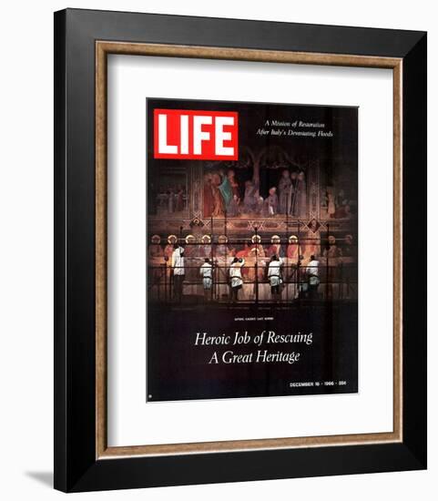 LIFE Rescuing great Heritage-null-Framed Premium Giclee Print