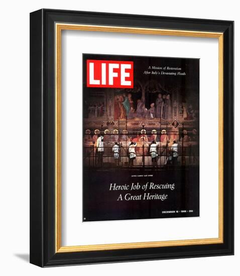 LIFE Rescuing great Heritage-null-Framed Premium Giclee Print