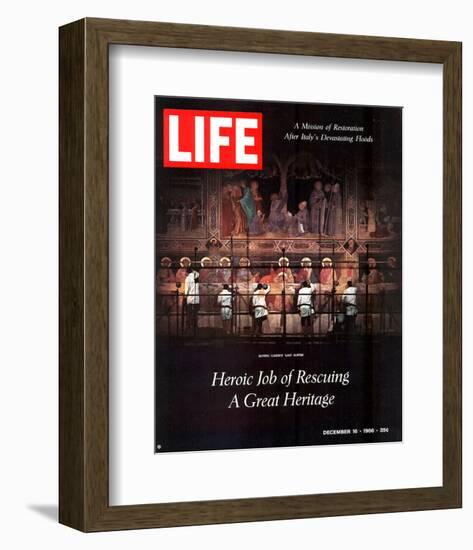 LIFE Rescuing great Heritage-null-Framed Premium Giclee Print
