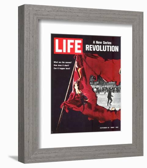 LIFE Revolution Causes… 1969-null-Framed Premium Giclee Print